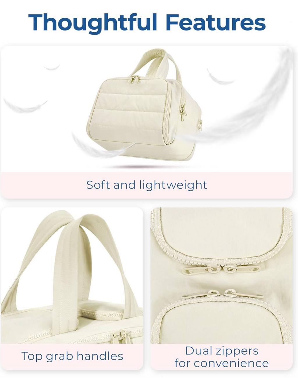 Luxe Oversized Nylon Travel & Everyday Tote Bag