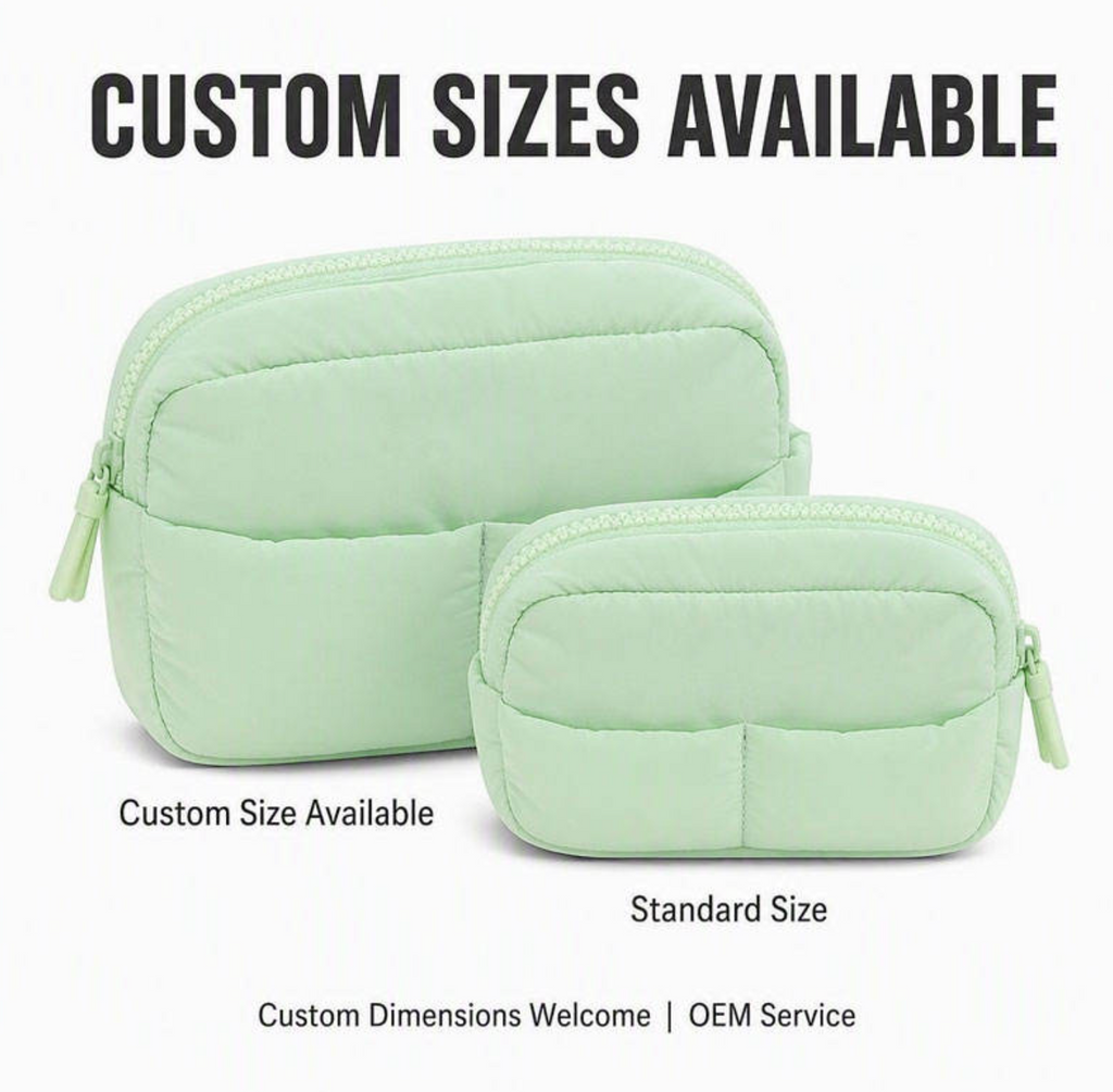 Mini Quilted Luxe Cosmetic Pouch