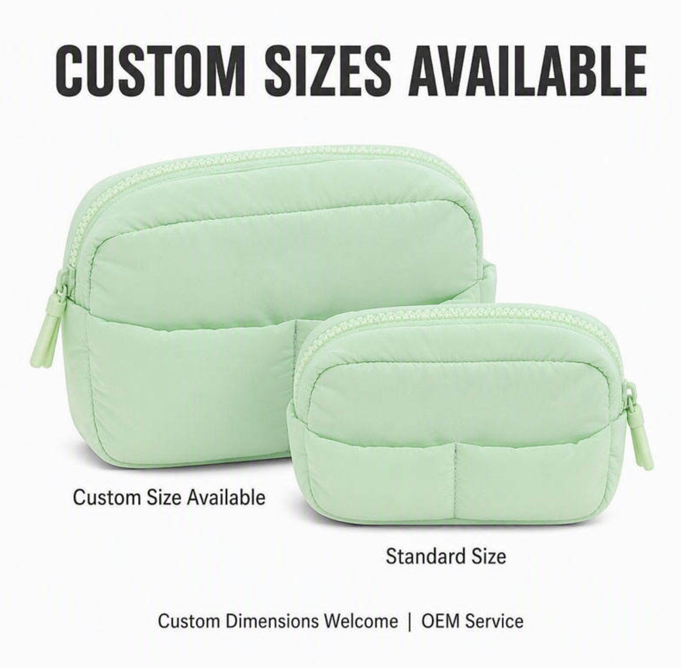 Mini Quilted Luxe Cosmetic Pouch