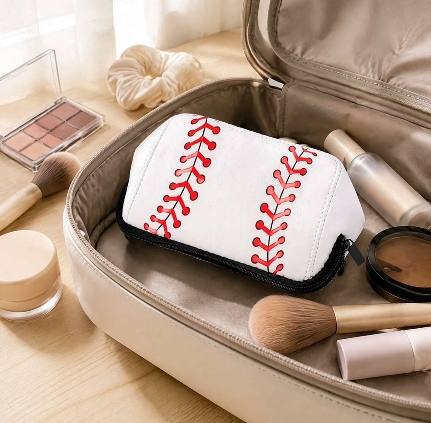 Chic Neoprene Cosmetic Pouch