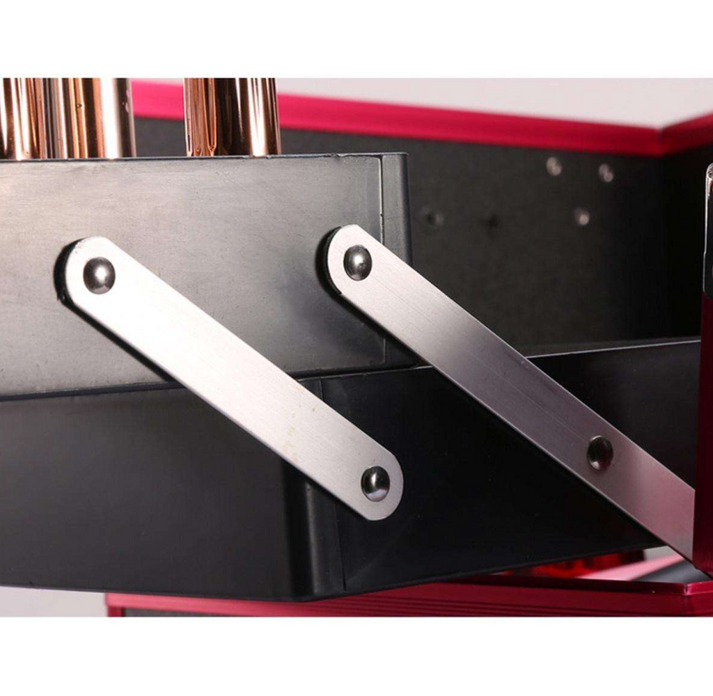 Professional Lockable Aluminum Makeup Organizer Case