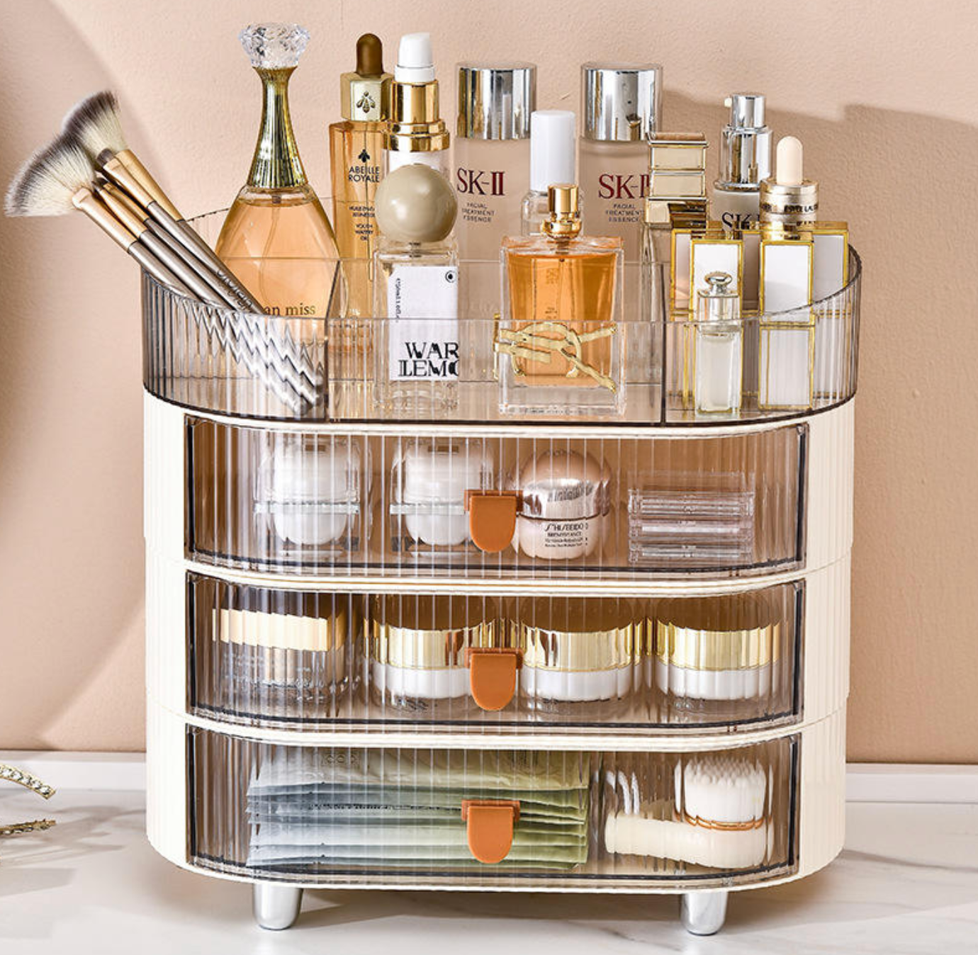 Crystal Clear Makeup & Cosmetic Organizer