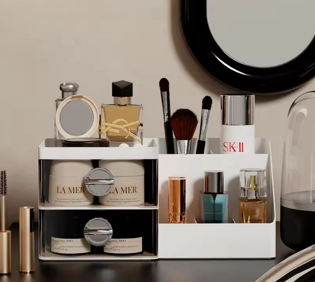 Luxury Double Multifunction Cosmetics Organizer