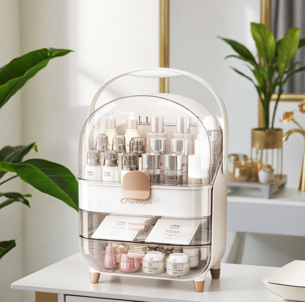 Luxe Multifunctional Desktop Makeup Organizer